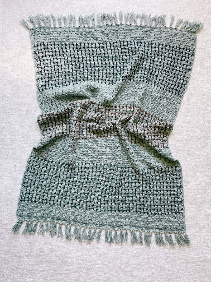 Crochet Kit - Block Stitch Blanket