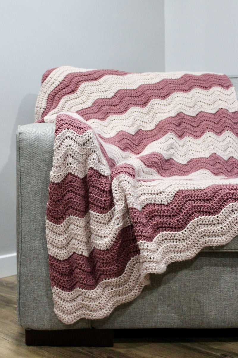 Crochet Kit - Rosebud Blanket