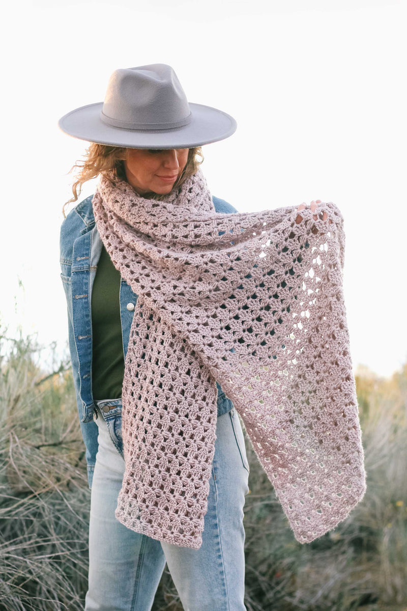 Crochet Kit Floret Lace Shawl Lion Brand Yarn Crochet kit floret lace shawl lion brand yarn