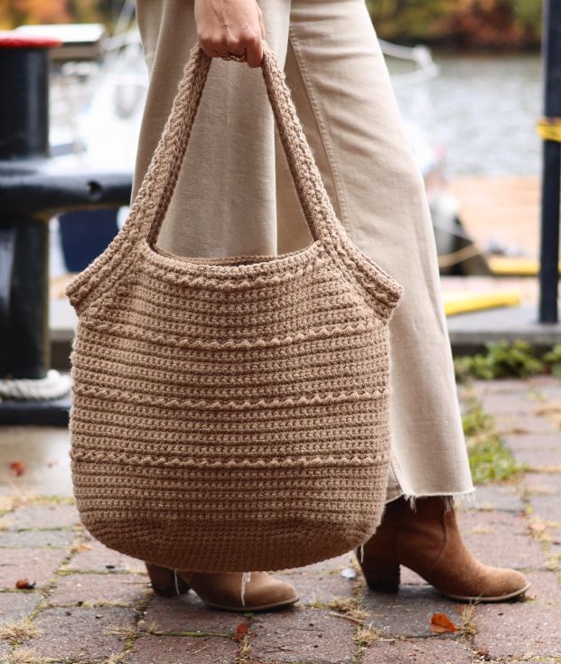 Crochet Kit Amagansett Tote Bag