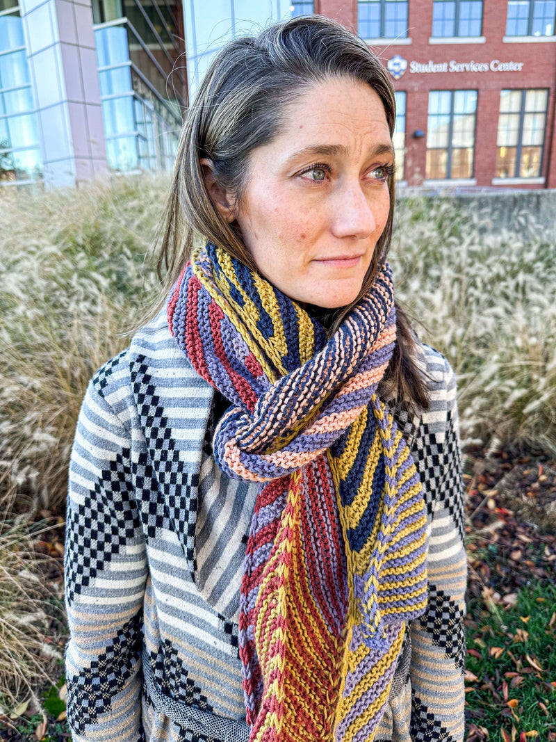 Knit Kit - Stained Glass Scarf