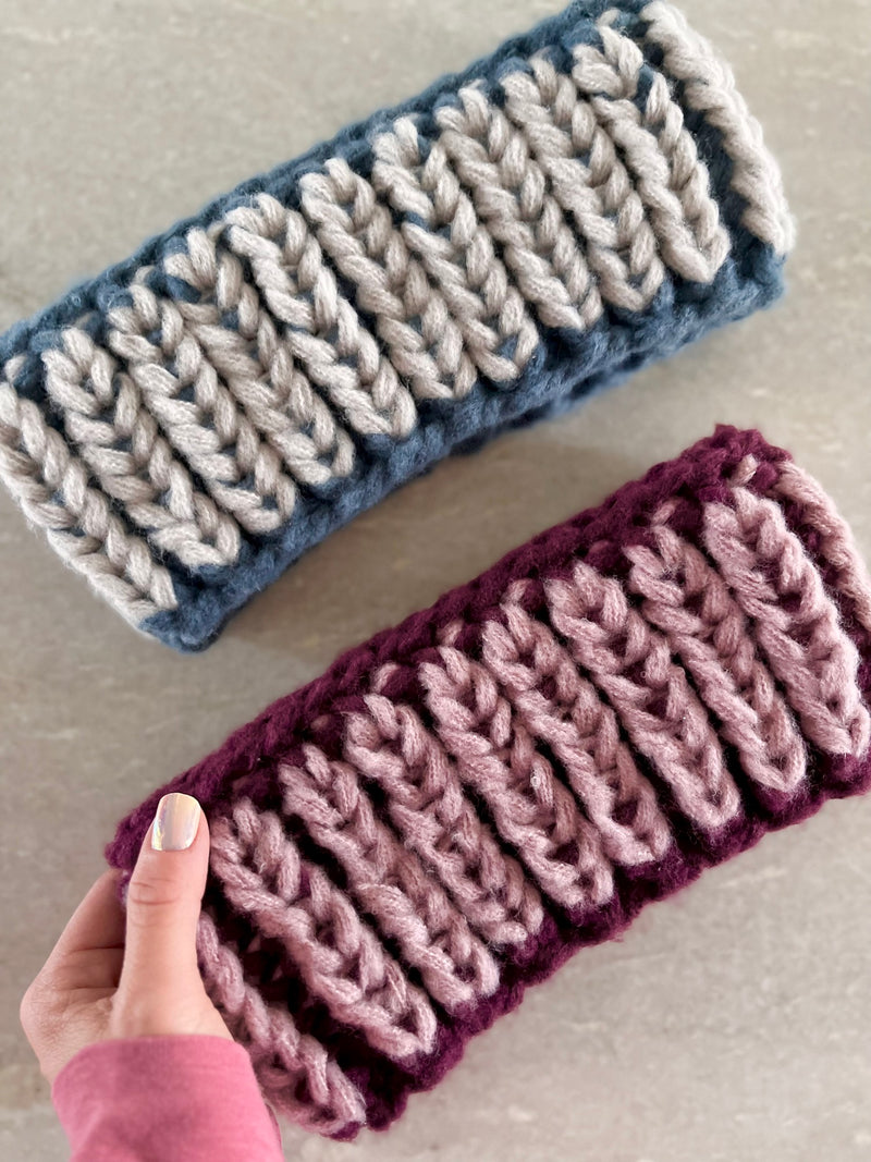 Knit Kit - Duality Ear Warmer