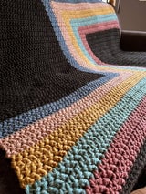 Crochet Kit - Retro Stripes Blanket thumbnail
