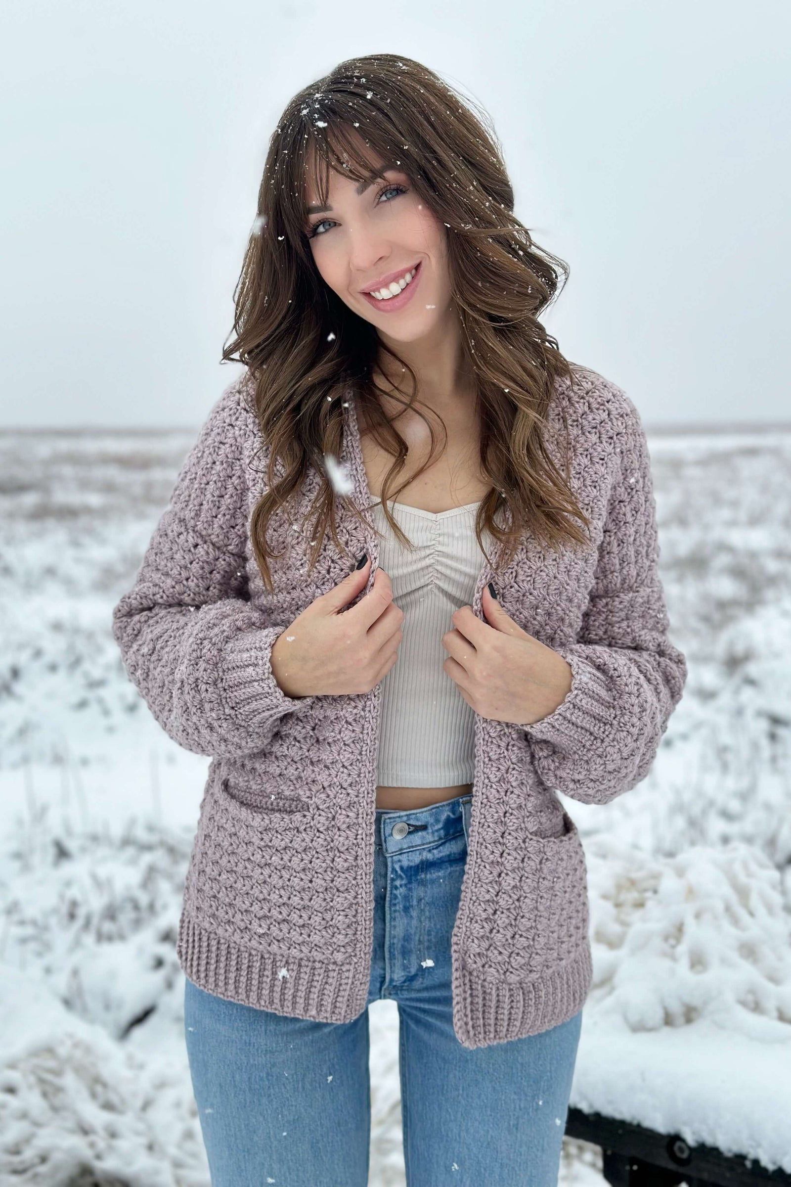 Crochet Kit - The Kiah Cardigan – Lion Brand Yarn