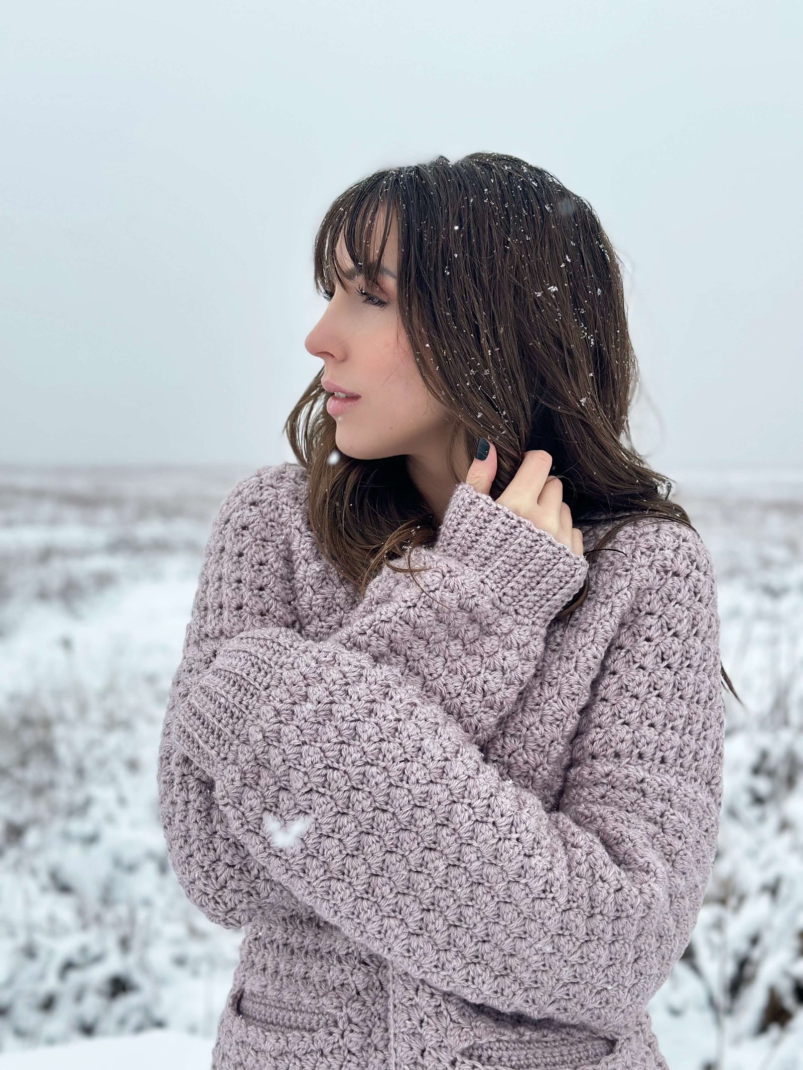 Crochet Kit - The Kiah Cardigan – Lion Brand Yarn