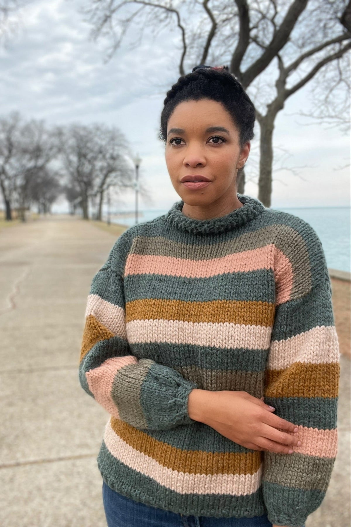 Knit Kit - New Hue Sweater – Lion Brand Yarn