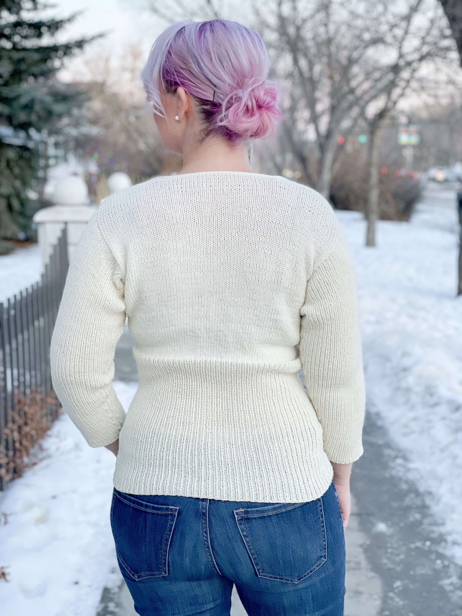 Knit Kit - Tesoro Sweater – Lion Brand Yarn