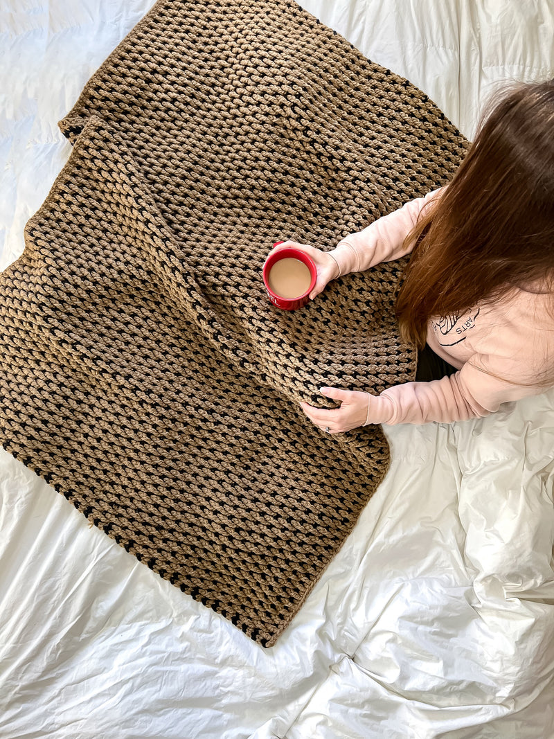 Crochet Kit - Alpine Blanket