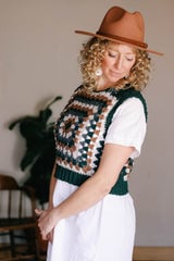 Crochet Kit - Renewal Granny Square Vest thumbnail
