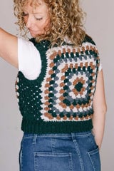 Crochet Kit - Renewal Granny Square Vest thumbnail