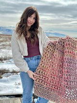 Crochet Kit - Mountain Sunrise Throw thumbnail