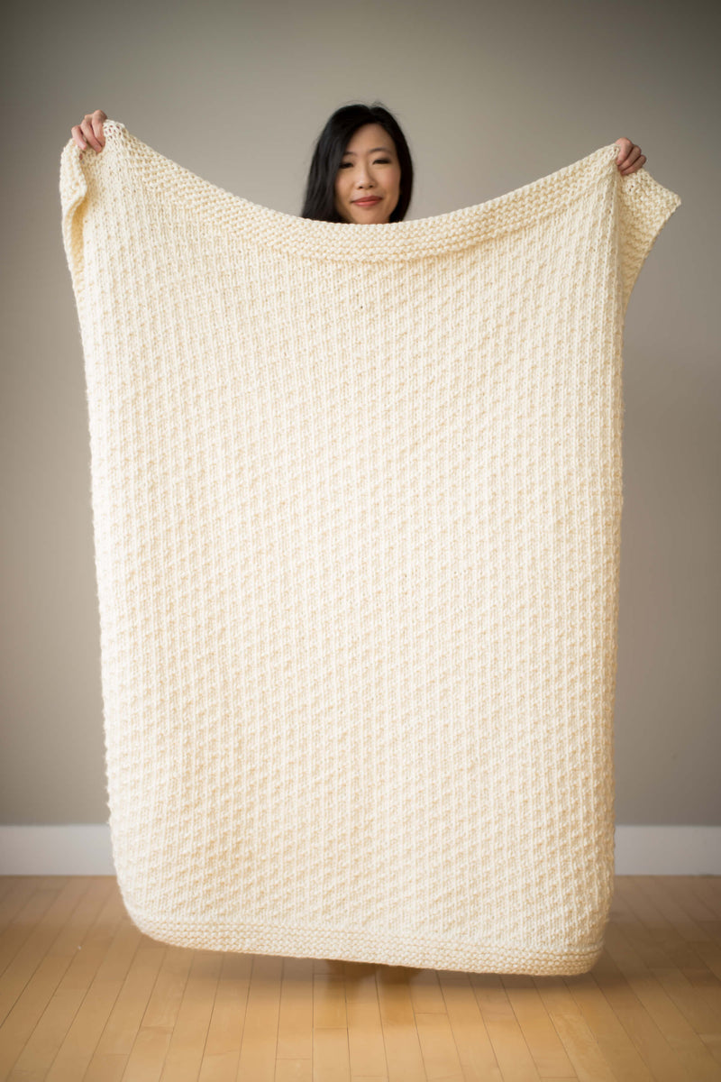 Knit Kit - Chunky Dotty Blanket