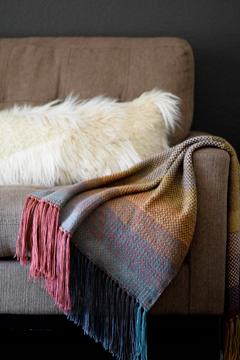 Knit Kit - Woven Wonder Knit Throw – Lion Brand Yarn