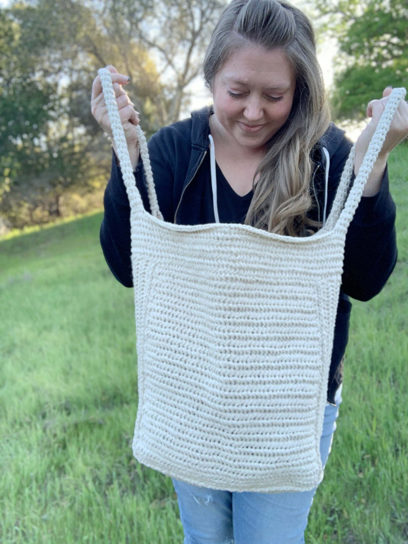 Yarn Storage Tote Bag Yarn Bags Crochet for Knitting Durable