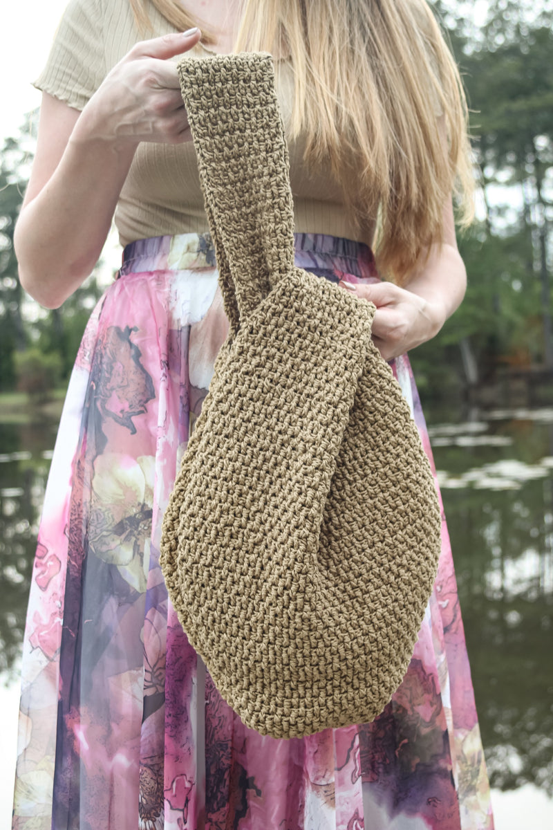 Crochet Kit - Modern Knot Bag