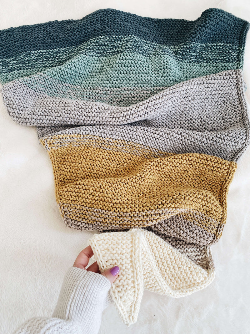 Knit Kit - Fade Into You Shawl