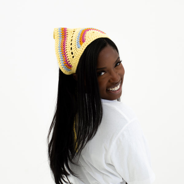 Venice Beach Bandana (Crochet) – Lion Brand Yarn