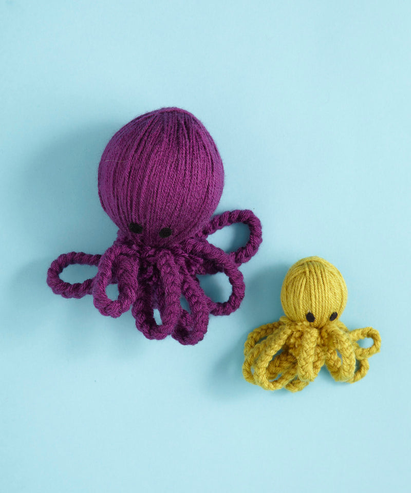 Crafted Mama Octopus and Baby Pattern (Crafts) - Version 1