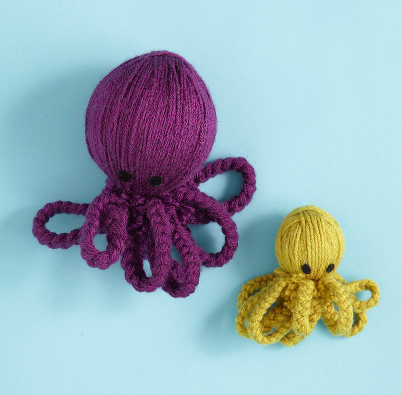 Crafted Mama Octopus and Baby Pattern (Crafts) - Version 2