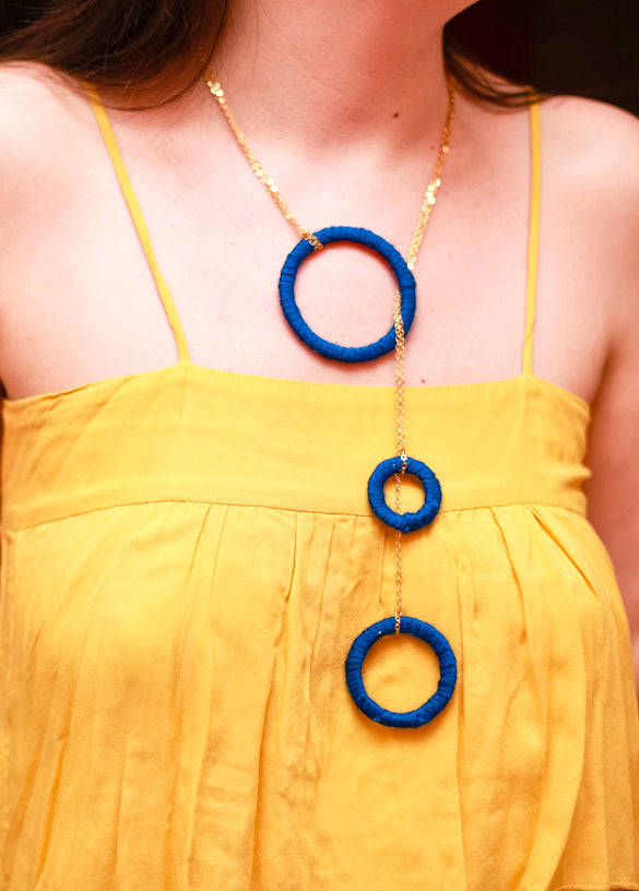 Three Ring Necklace (Crafts)