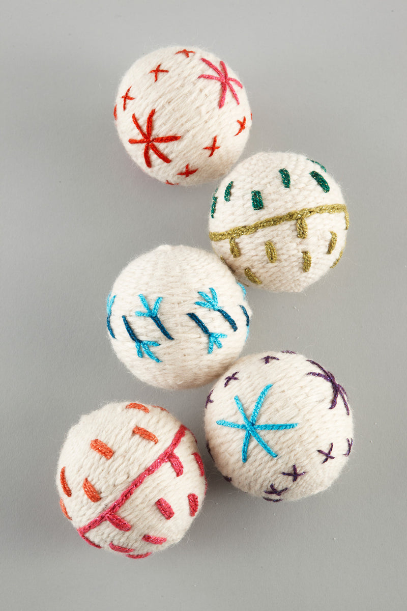 Yarn Crafted Ornaments (Crafts)