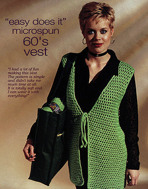 1960's Crochet 'Hippie' Vest