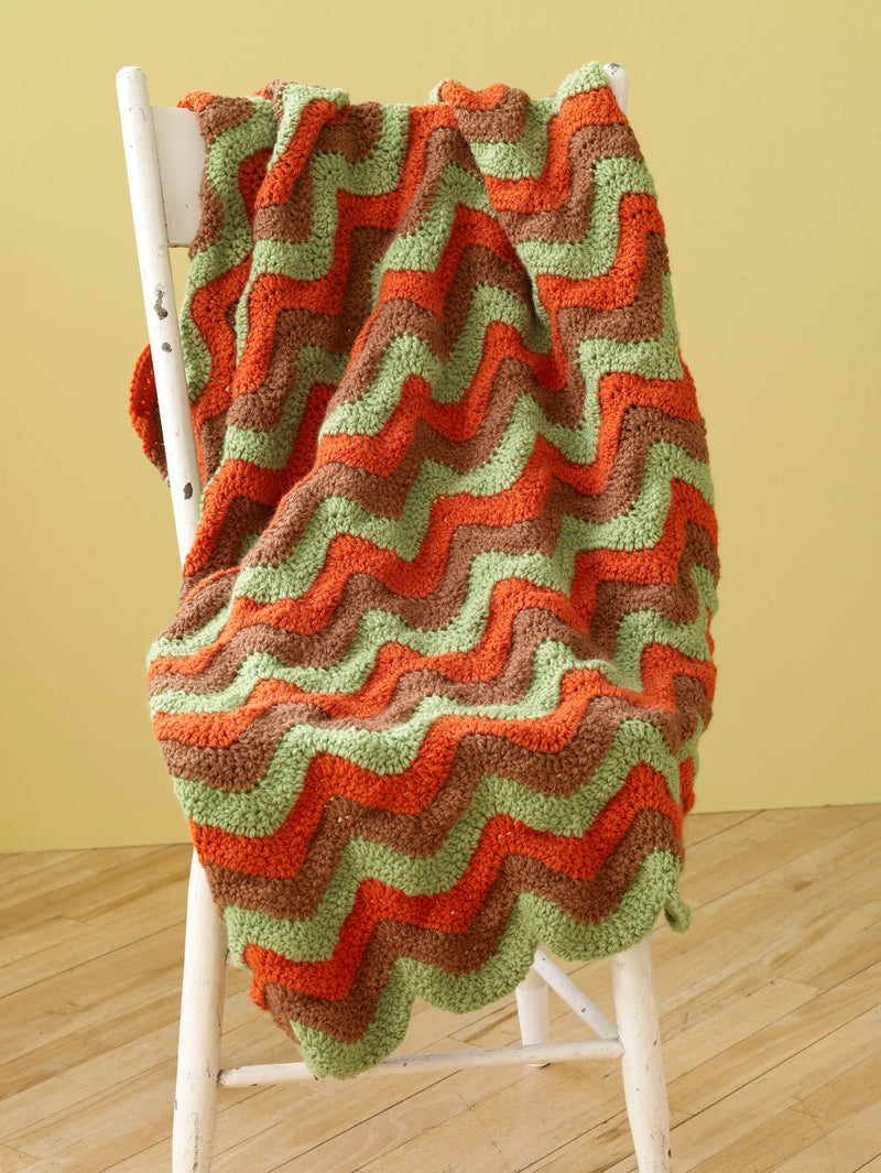 70s Ripple Afghan (Crochet)