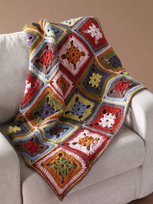 8-Color Afghan (Crochet)