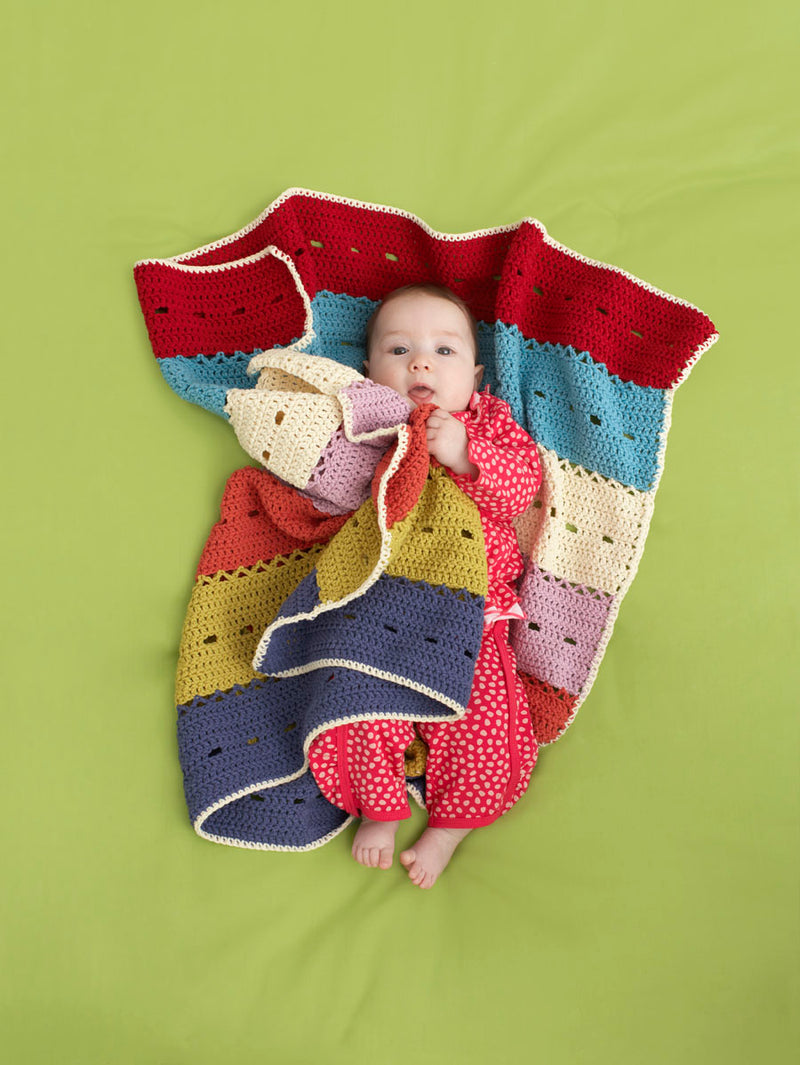 All Season Baby Throw Pattern (Crochet)