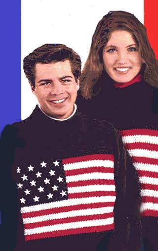 American Flag Sweater Pattern (Crochet)