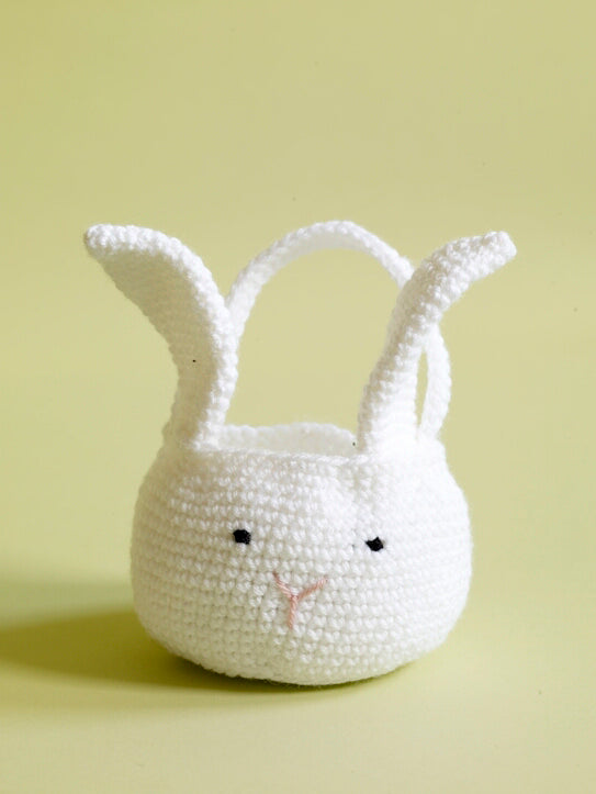 Amigurumi Bunny Basket Pattern (Crochet)