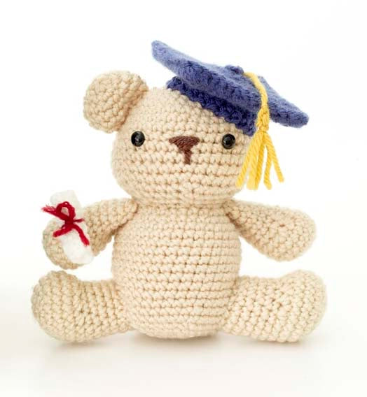 Amigurumi Graduation Bear Pattern (Crochet)