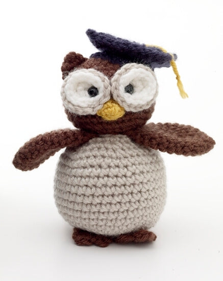 Amigurumi Graduation Owl Pattern (Crochet)