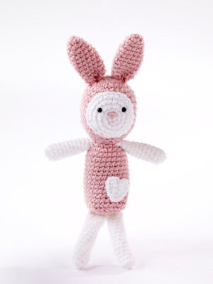 Amigurumi Heartfelt Bunny Pattern (Crochet)
