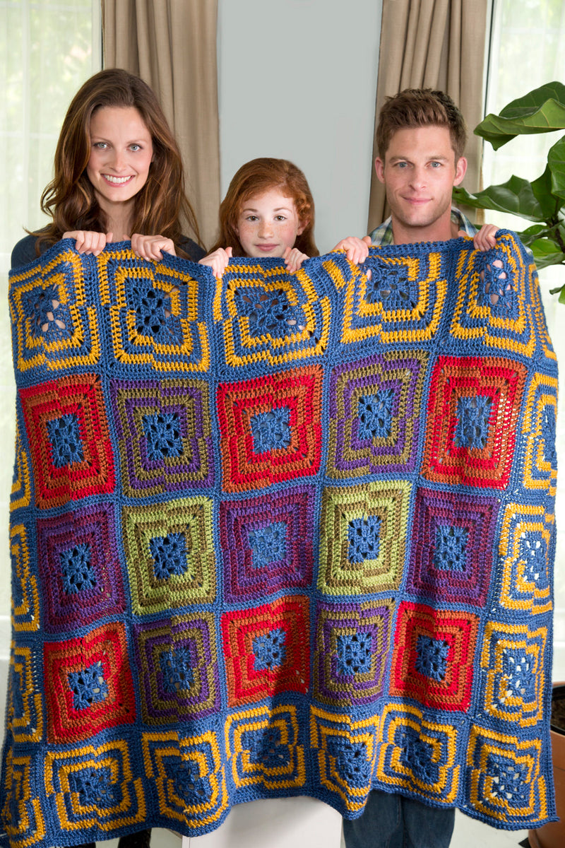 Artfully Askew Afghan Pattern (Crochet)