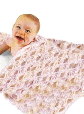 Baby Blanket or Carriage Cover Pattern (Crochet)