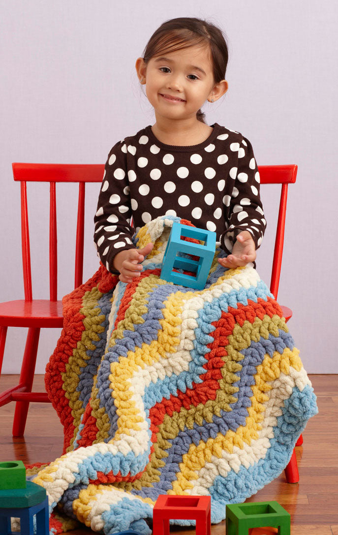 Be My Baby Throw Pattern (Crochet)