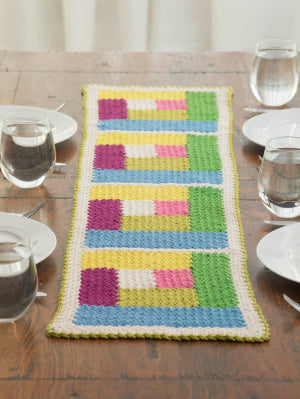 Beach House Table Runner (Crochet)