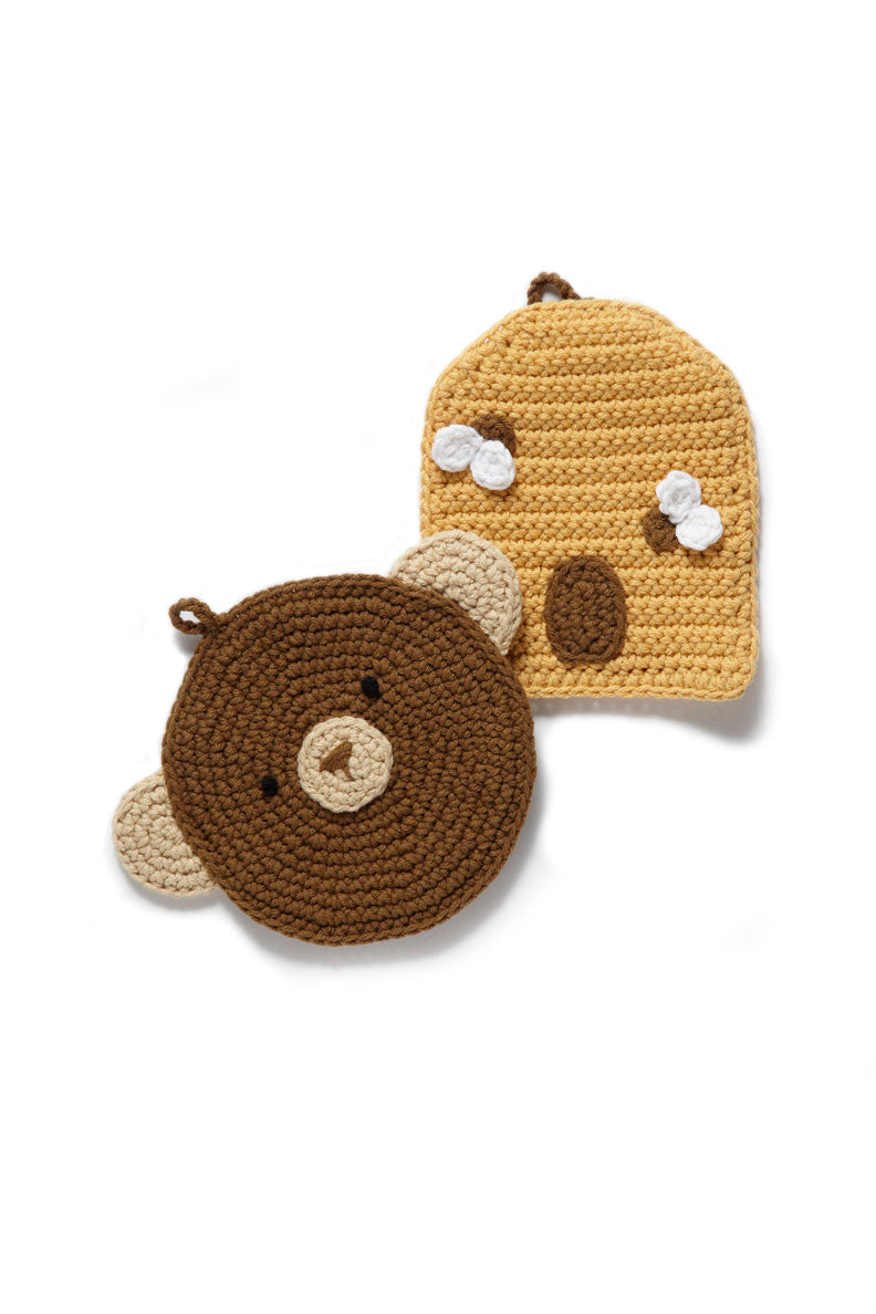 Bear Potholder (Crochet)