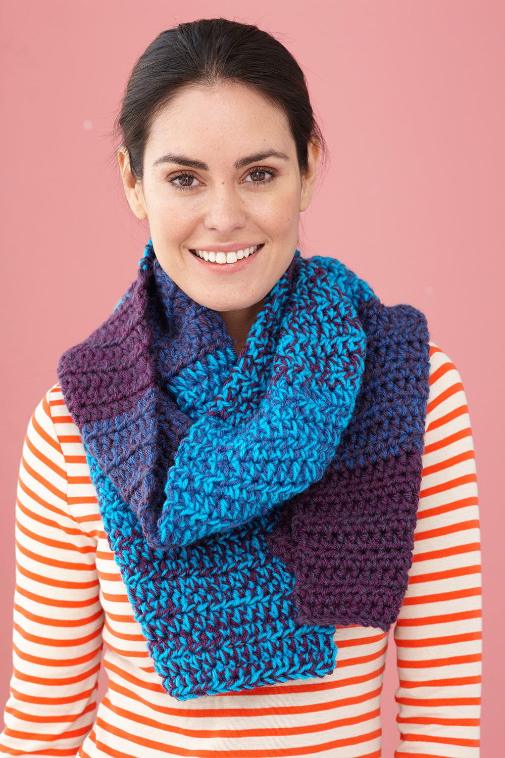 Crochet-Pattern-Blended-Scarf-