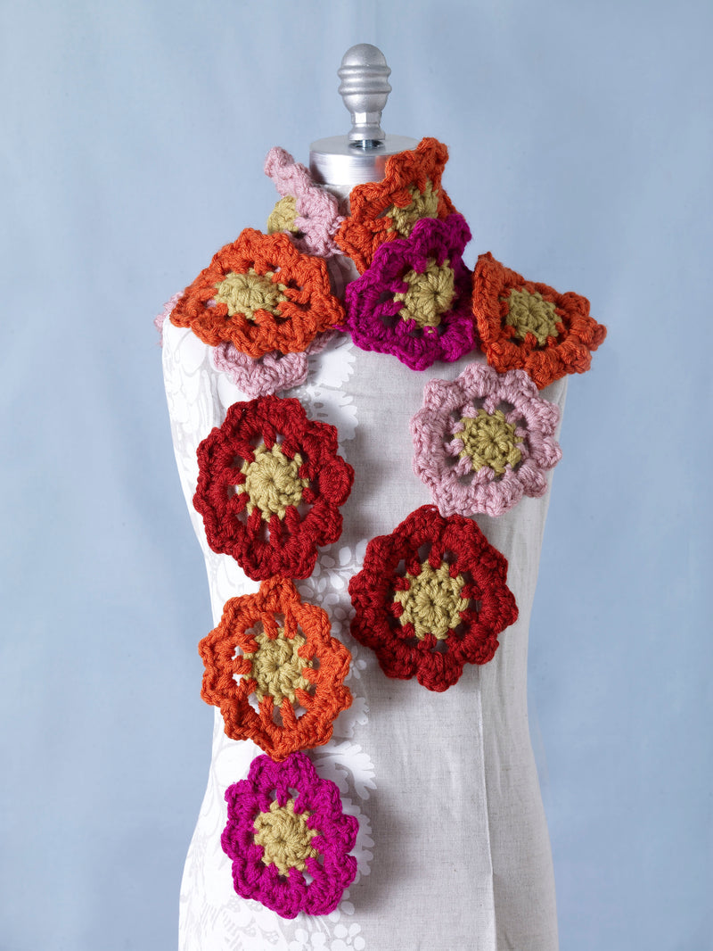 Blossom Scarf (Crochet)