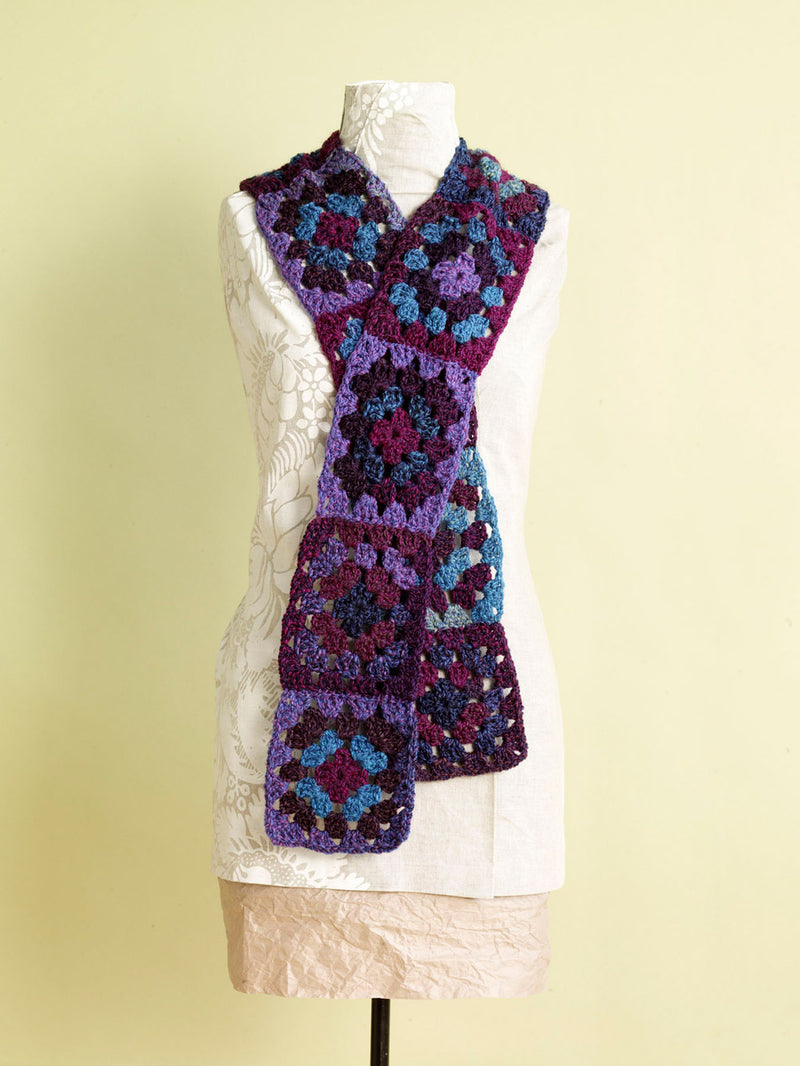 Blue Spruce Scarf Pattern (Crochet)