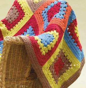 Boomer Granny Throw (Crochet)