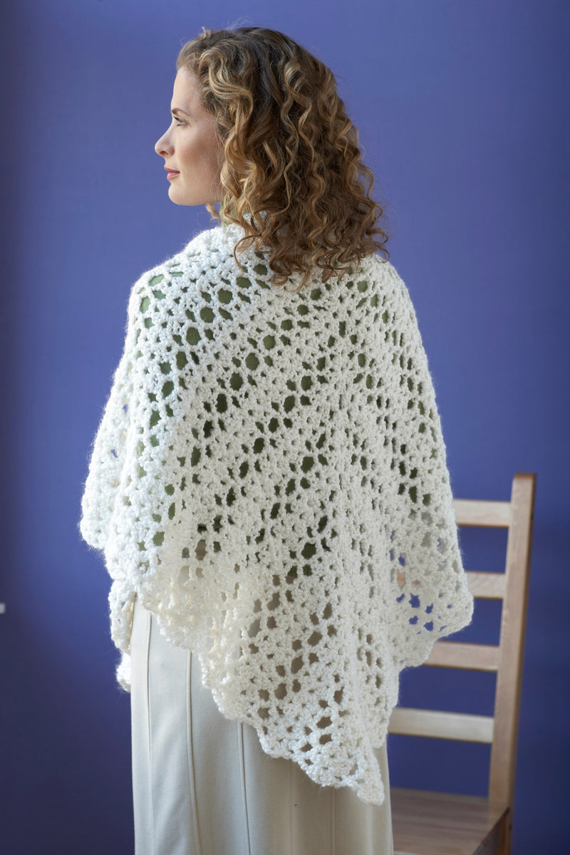 Bridal Shawl (Crochet) - Version 1