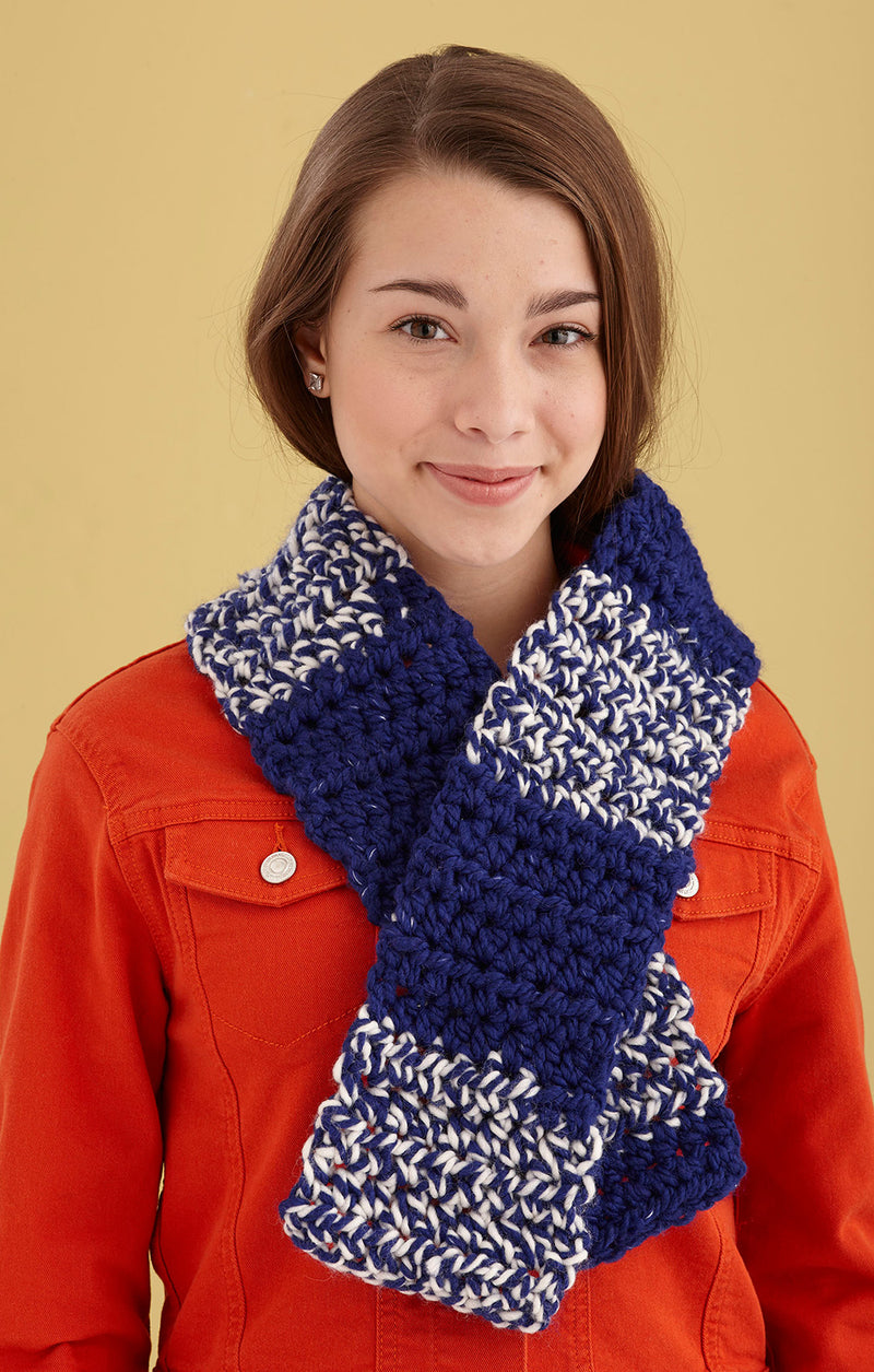 Clever Crochet Scarf Pattern