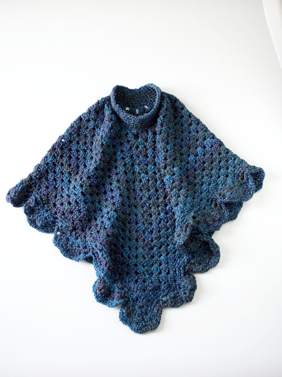 Knitted Counterpane Poncho Pattern (Knit) – Lion Brand Yarn