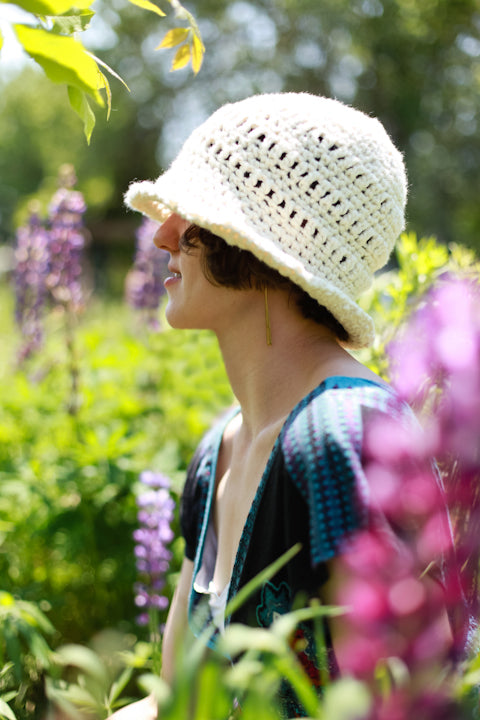 Cotton Sun Hat (Crochet)