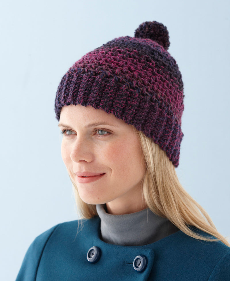 Pom-Pom Hat (Crochet)