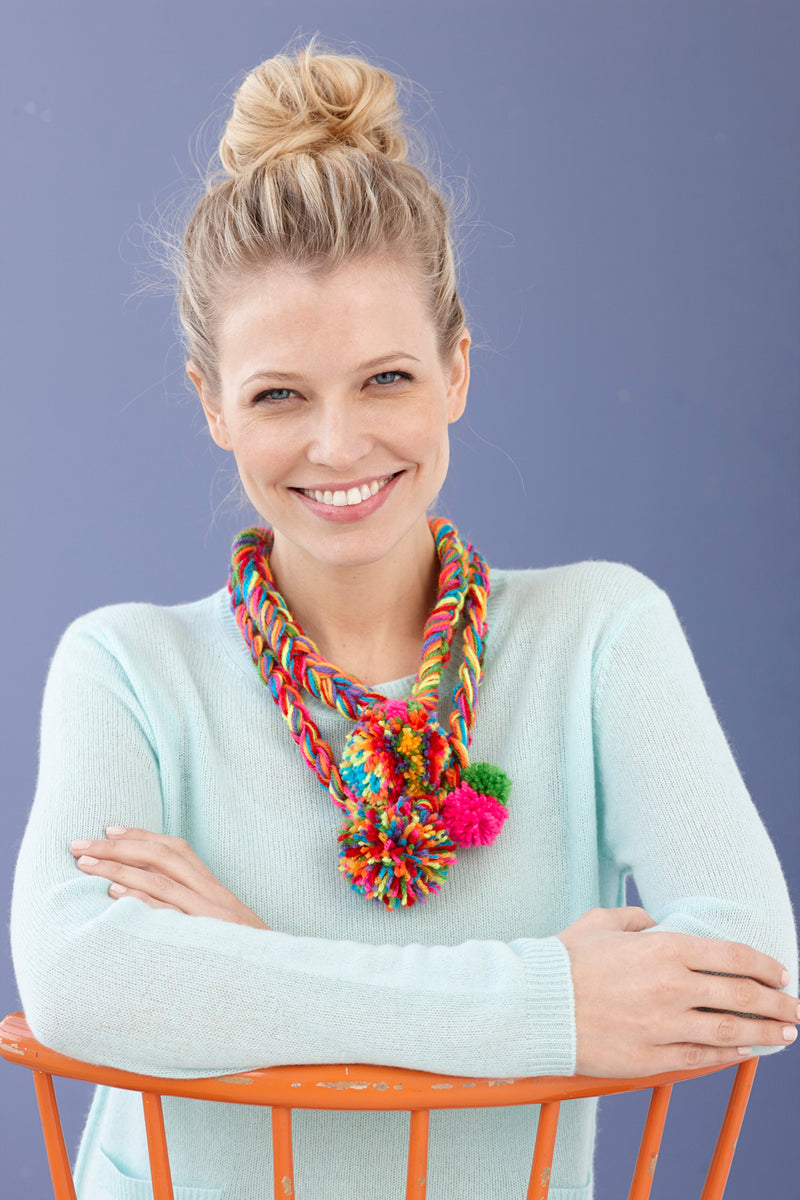 Crayon Colors Necklace (Crochet)