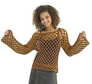 Crochet Bronze Beauty Top